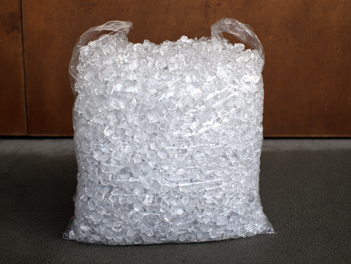 Biodegradable ice bags